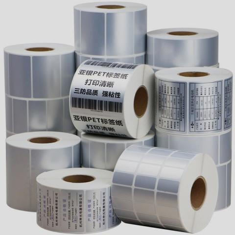 PET film labels