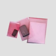 Anti-static bubble pouches