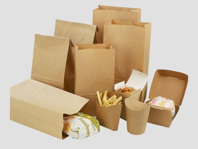 Paper packaging bag